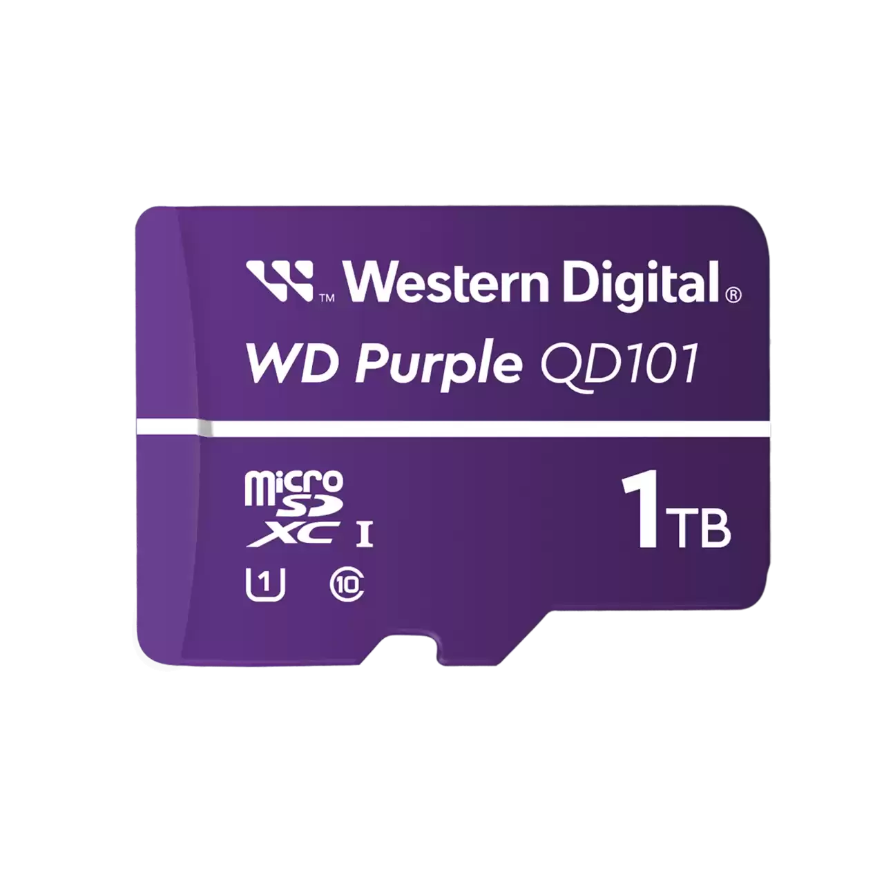 MEMORIA FLASH MICROSD WD PURPLE SC QD101, 1TB, TIPO: MICROSDXC, SDA 6.0