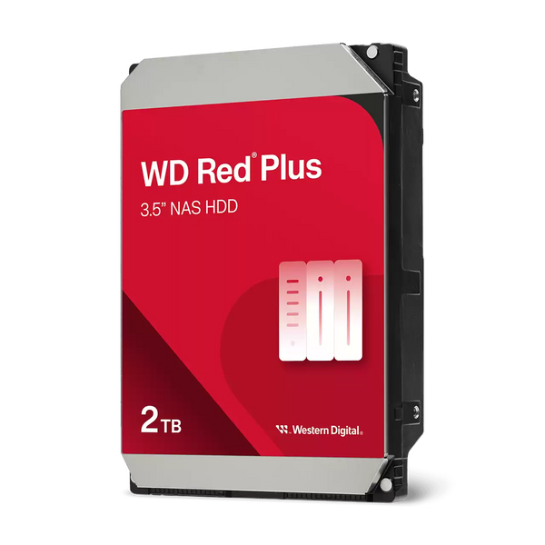 DISCO DURO WD RED PLUS NAS 3 5 PULGADAS 1 TB WD20EFPX ALTO RENDIMIENTO COMPATIBLE CON SISTEMAS NAS