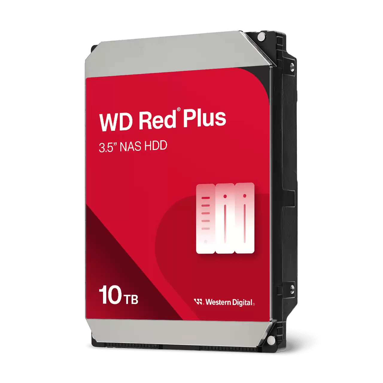 WD Red Plus WD100EFGX – Disco duro interno 10 TB 3.5″ SATA III 6 Gb/s, 7200 RPM, 256 MB caché, optimizado para NAS con tecnología NASware, funcionamiento 24/7, alta fiabilidad y eficiencia energética WD100EFGX - SMART BUSINESS
