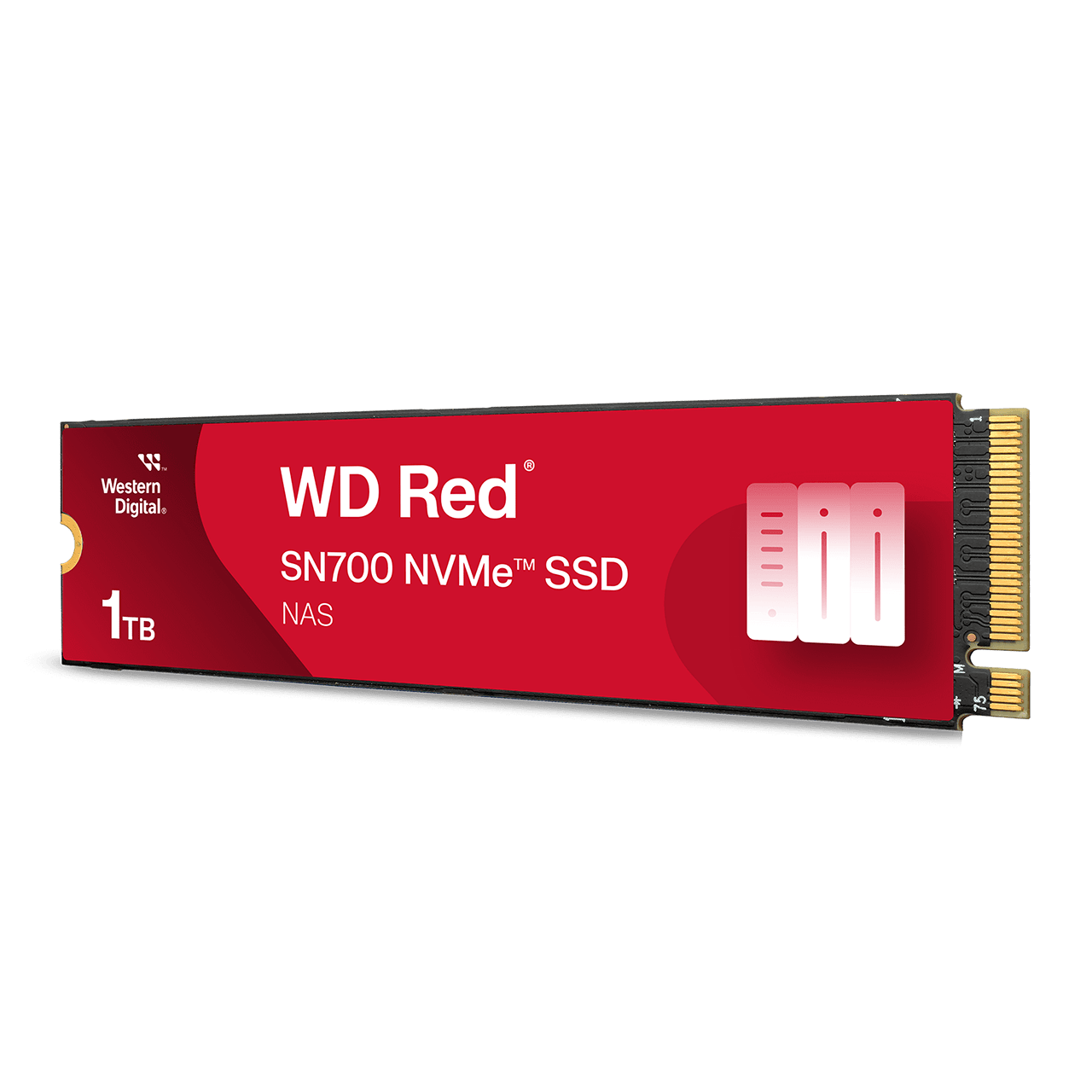 Western Digital 1TB WD Red SN700 NVMe Internal Solid State Drive SSD for NAS Devices - Gen3 PCIe, M.2 2280, Up to 3,430 MB/s - WDS100T1R0C - SMART BUSINESS