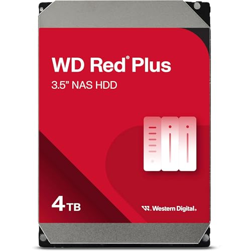 Disco duro NAS Western Digital WD Red Plus WD40EFZZ de 4 TB
