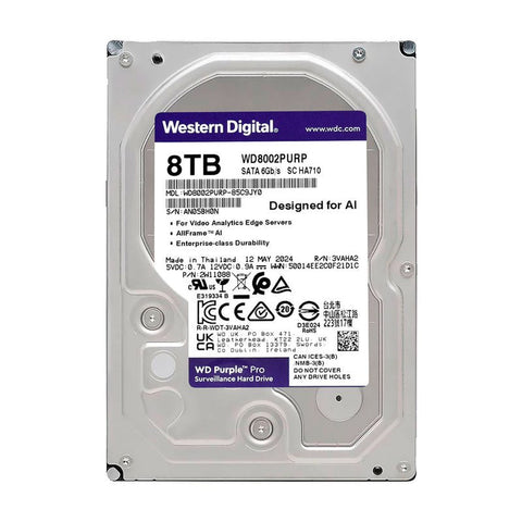 Western Digital WD8002PURP Disco Duro vista principal