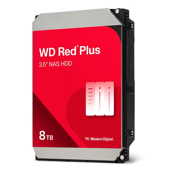WESTERN DIGITAL WD RED PLUS NAS HARD DRIVE - HARD DRIVE - INTERNAL HARD DRIVE WD80EFPX - SMART BUSINESS