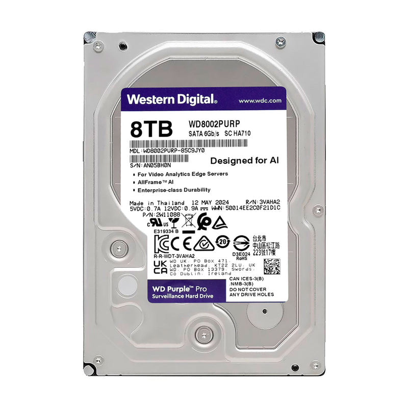 Western Digital WD8002PURP Disco Duro vista principal