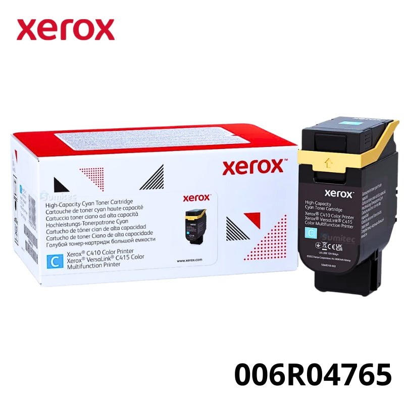 XEROX CARTUCHO DE TÓNER XEROX ALTO RENDIMIENTO LÁSER - AZUL CIÁNICO - ORIGINAL 006R04765 - SMART BUSINESS