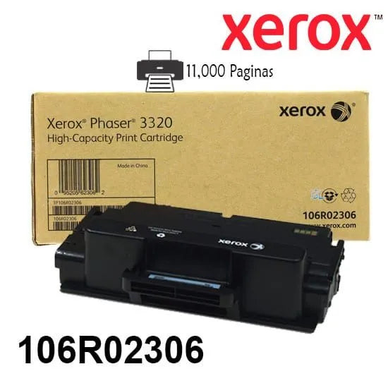 Xerox Cartucho De Tóner Xerox Alto Rendimiento Láser - Negro - Original - Láser - Alto Rendimiento - SMART BUSINESS
