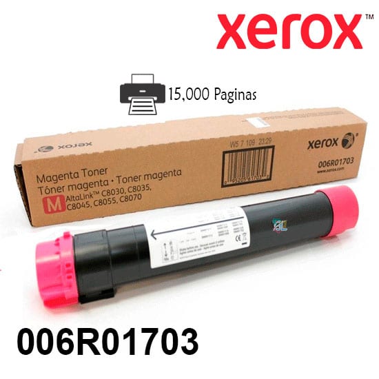 C8055 R8 Tóner magenta Xerox 006R01703 para Altalink C8030, C8035, C8045, C8055 ...