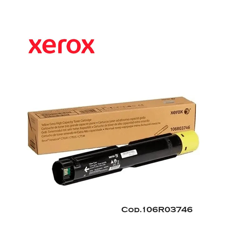 Toner Xerox 106R03746 Yellow Para Versalink C70Xx - SMART BUSINESS