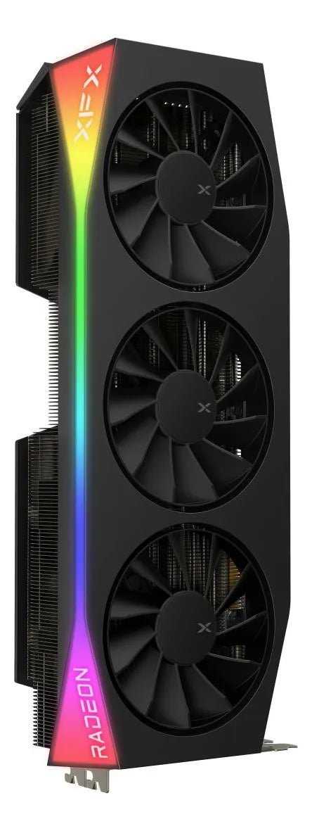 XFX Mercury RX‑97TRGBBB9 – Tarjeta gráfica AMD Radeon RX 9070 XT OC Gaming Edition con RGB, 16 GB GDDR6, PCIe 5.0, 256 bit, RDNA 4, boost 3100 MHz, 3×DP 2.1, HDMI 2.1, triple ventilador RX-97TRGBBB9 - SMART BUSINESS