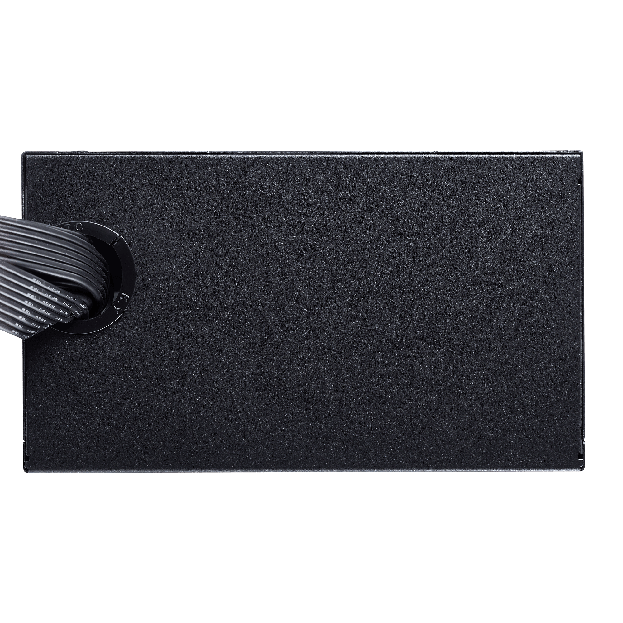 Fuente XPG PROBE 600W PROBE600B-BKCUS vista de salida de cables fijos