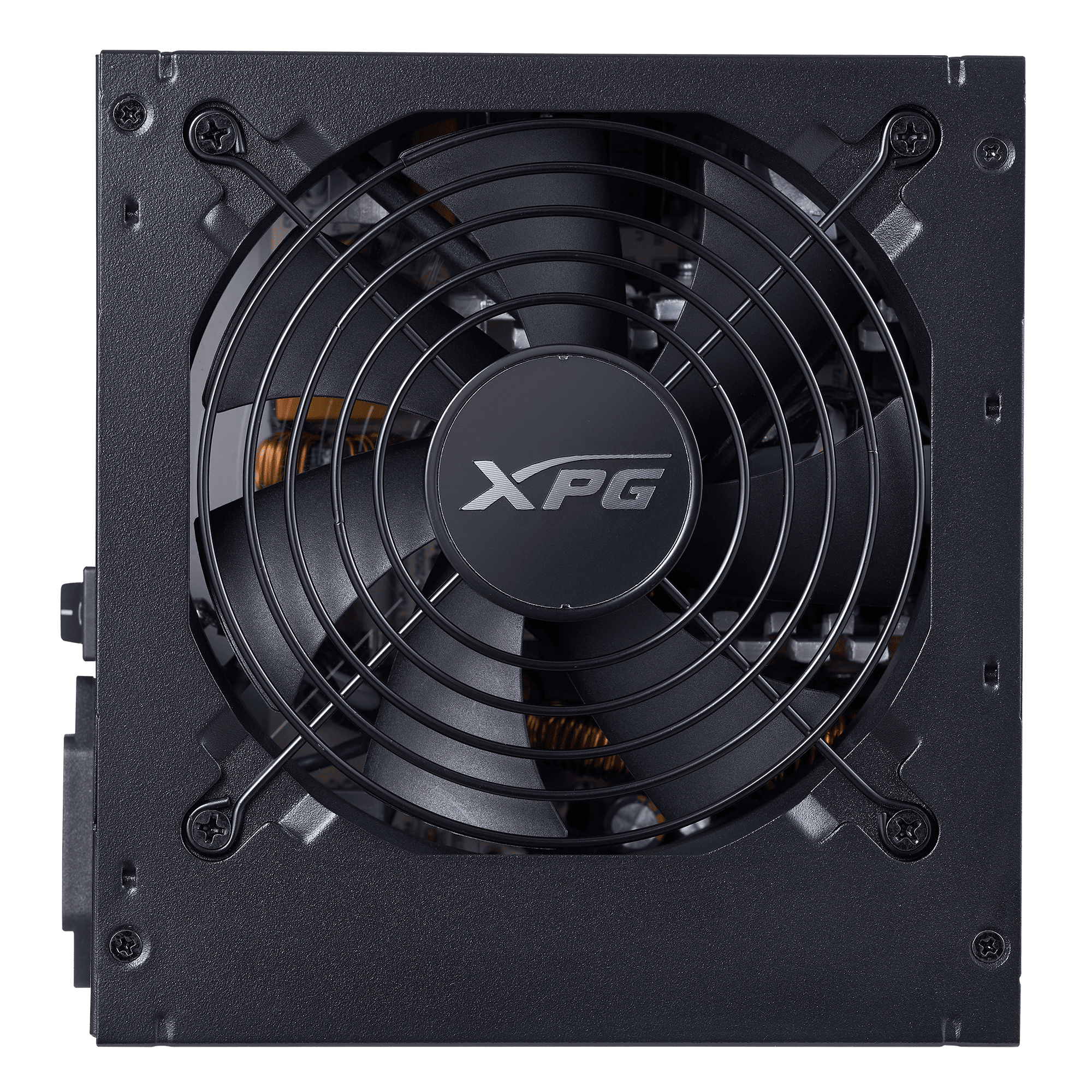 Fuente XPG PROBE 600W PROBE600B-BKCUS vista superior del ventilador