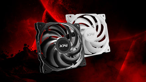 Ventilador XPG VENTO 120 negro VENTO120-BKCWW