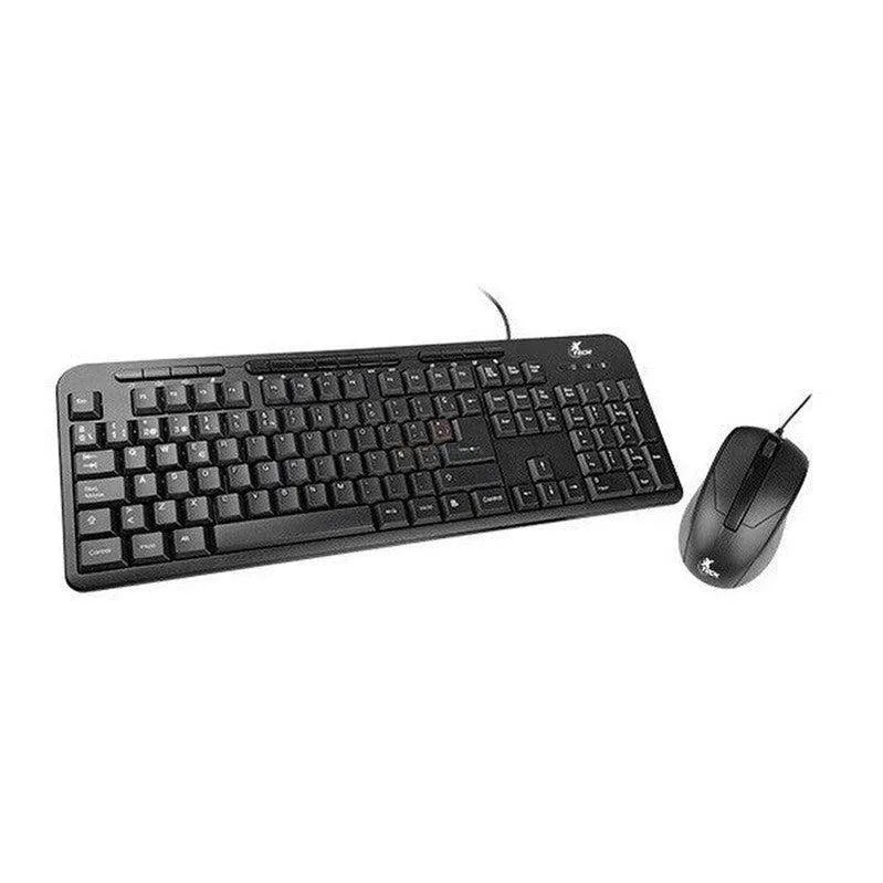 XTECH DÚO DE MOUSE Y TECLADO MULTIMEDIA EN ESPAÑOL XTK-301S - SMART BUSINESS
