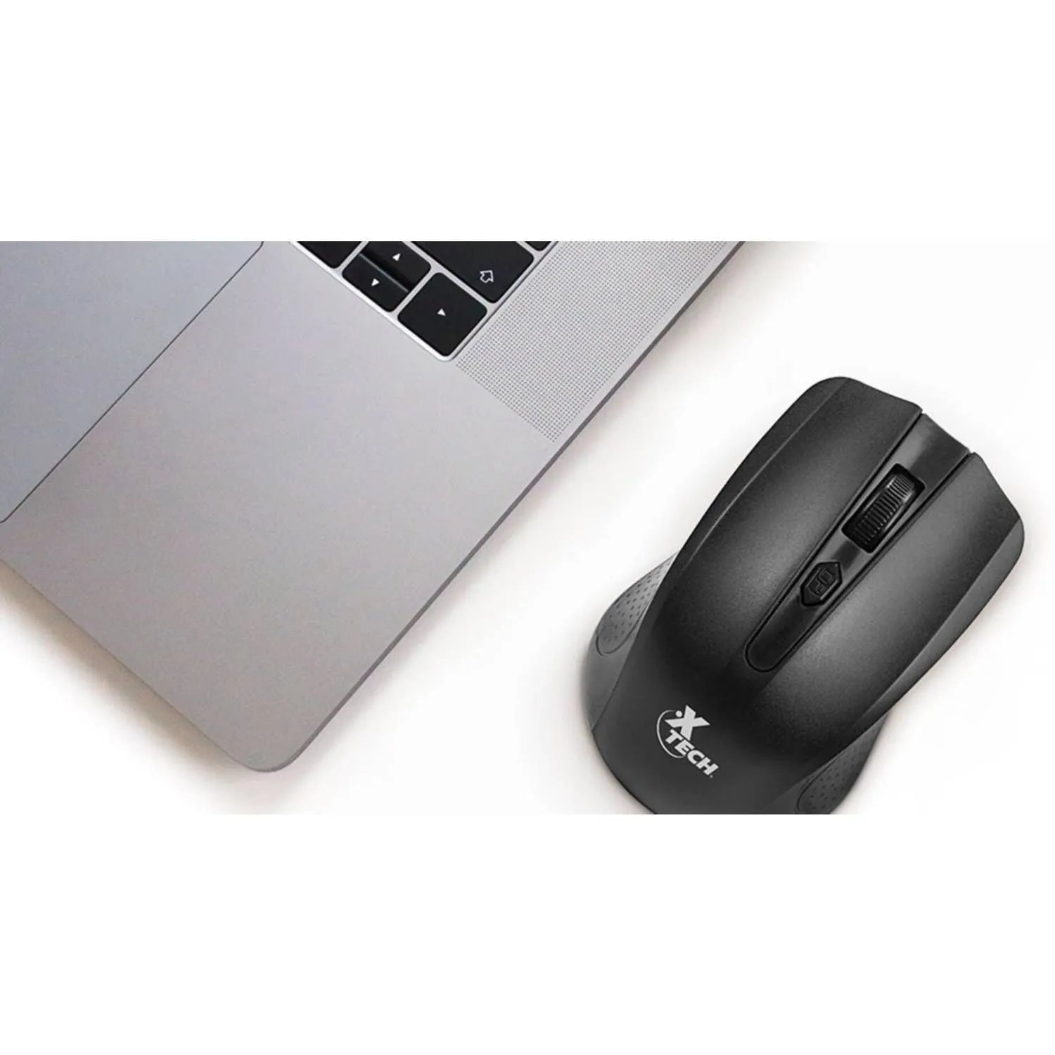 Xtech Galos - Mouse Óptico Inalámbrico De 4 Botones Negro (Xtm-310Bk) - SMART BUSINESS
