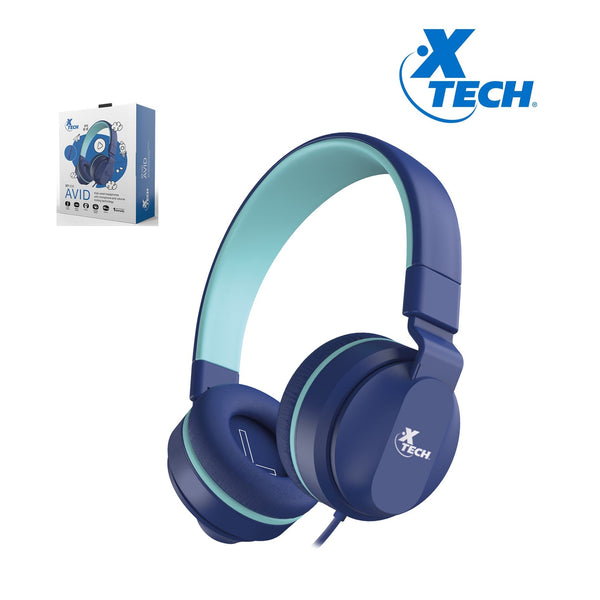 XTECH XTH - 356 - HEADPHONES WITH MICROPHONE - PARA TABLET / PARA PORTABLE ELECTRONICS / PARA CELLULAR PHONE XTH-356 - SMART BUSINESS