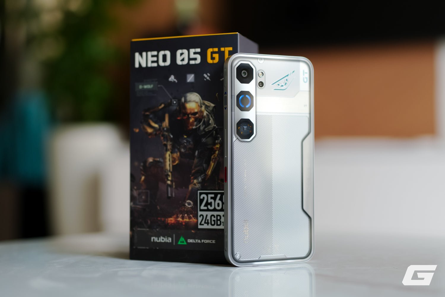 ZTE nubia Neo 5 GT 8 GB 256 GB color plateado