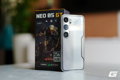 ZTE nubia Neo 5 GT 8 GB 256 GB color plateado