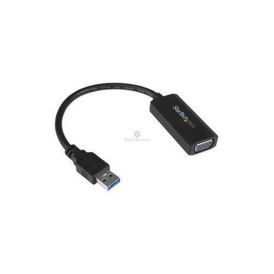 STARTECH.COM USB 3.0 TO VGA VIDEO ADAPTER - ON-BOARD DRIVERS FOR HASSLE-FREE INSTALLATION WITHOUT AN INTERNET CONNECTION OR CD-ROM DRIVE - USB POWERED - EXTERNAL USB VIDEO CARD - 1920X1200 - USB32VGAV