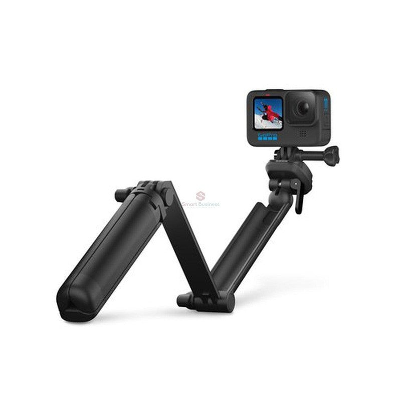 Trípode 3 en 1 GoPro compatible con todos los Hero, empuñadura, trípode y brazo máx 49.5 cm cabeza 360° AFAEM-002