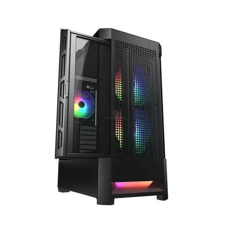 COUGAR CASE AIRFACE RGB BLACK MID TOWER - 385ZD10.0004