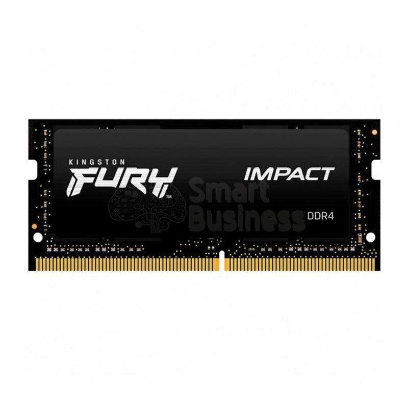 Memoria Para Laptop Sodimm Kingston Fury Ddr4 8Gb Impact (Kf432S20Ib/8) 3200 Mhz - SMART BUSINESS