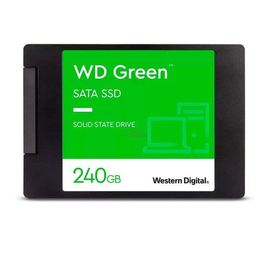 Unidad De Estado Solido Western Digital Green, Wds240G3G0A, 240Gb, Sata 6Gb/S, 2.5", 7Mm. - SMART BUSINESS