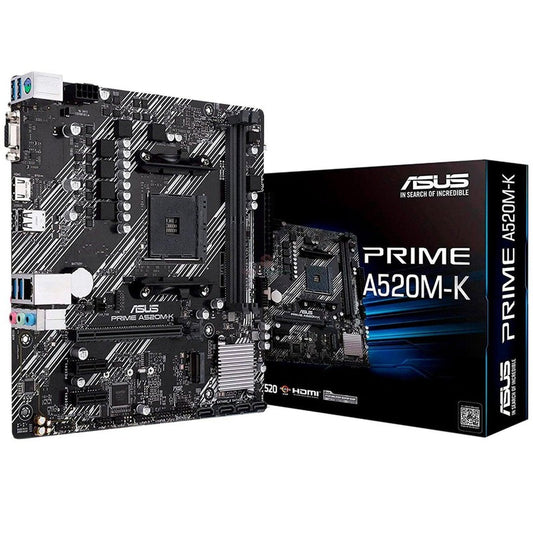 PLACA ASUS PRIME A520M-K AMD RYZEN DDR4 AM4 PRIME A520M-K