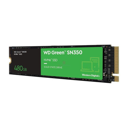 WDS480G2GOC, SSD 480GB M.2 2280 WESTERN DIGITAL GREEN SN350 WDS480G2GOC, WESTERN DIGITAL, SMART BUSINESS