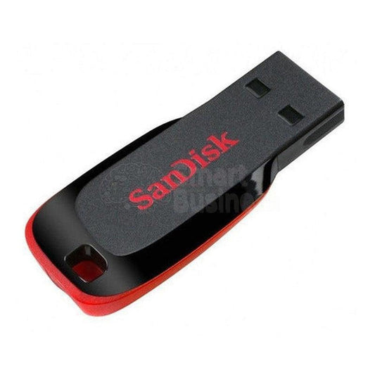 Memoria Flash USB SanDisk Cruzer Blade,  USB2.0, presentación en colgador. - SMART BUSINESS
