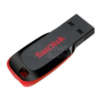 Memoria Flash USB SanDisk Cruzer Blade,  USB2.0, presentación en colgador. - SMART BUSINESS