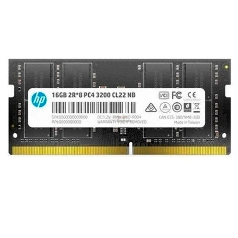 MEMORIA HP S1 SERIES, 16GB, DDR4, SO-DIMM, 3200MHZ, 1.2V. 2E2M7AA