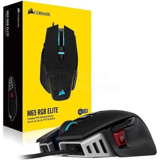 Mouse Corsair M65 Rgb Elite Black Gaming (Pn:Ch-9309011-Na) - SMART BUSINESS