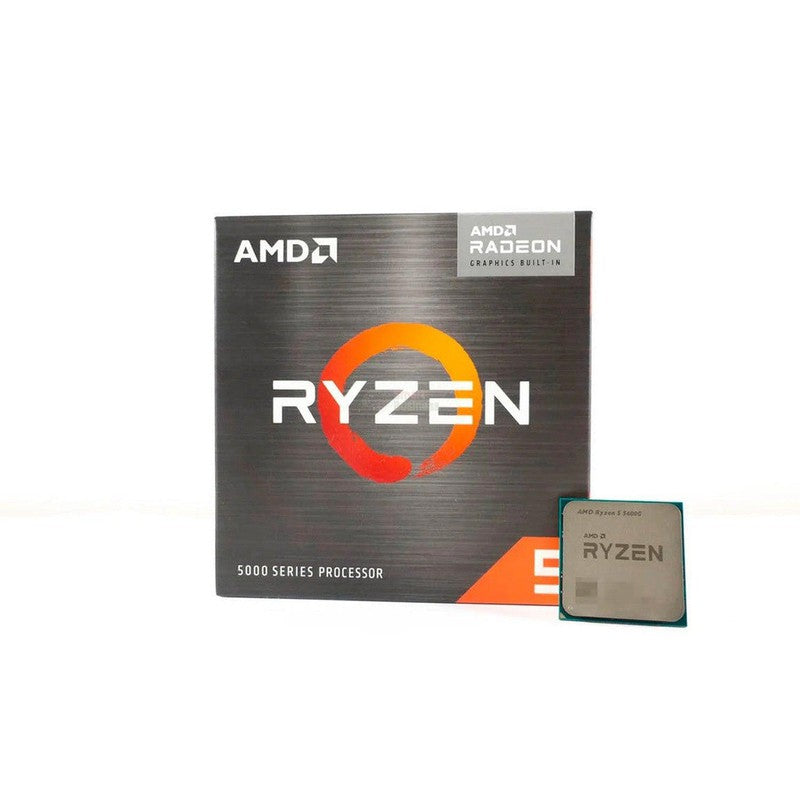100-100000252BOX-PROCESADOR AMD RYZEN 5 5600G, 3.90 / 4.4GHZ, 16MB L3, 6 CORE, AM4, 7NM, 65W.-AMD-SMART BUSINESS STORE
