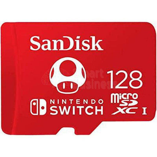 Sandisk Sdsqxao-128G-Gnczn - Tarjeta Microsdxc De 128 Gb Con Licencia Para Nintendo Switch - SMART BUSINESS