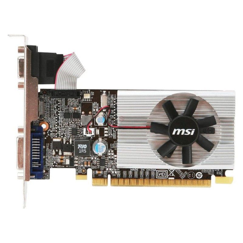 N210-MD1G/D3-TARJETA DE VIDEO MSI NVIDIA GEFORCE 210, 1GB DDR3 64-BIT, HDMI/DVI/VGA, PCI-E 2.0 X16.-MSI-SMART BUSINESS STORE