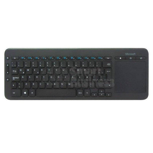 Teclado Inalámbrico Microsoft All-In-One Media, Receptor Usb, Multimedia 2.4Ghz, Touchpad. - SMART BUSINESS