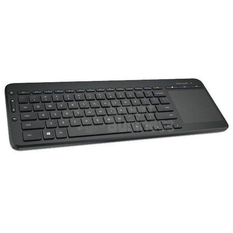 Teclado Inalámbrico Microsoft All-In-One Media, Receptor Usb, Multimedia 2.4Ghz, Touchpad. - SMART BUSINESS