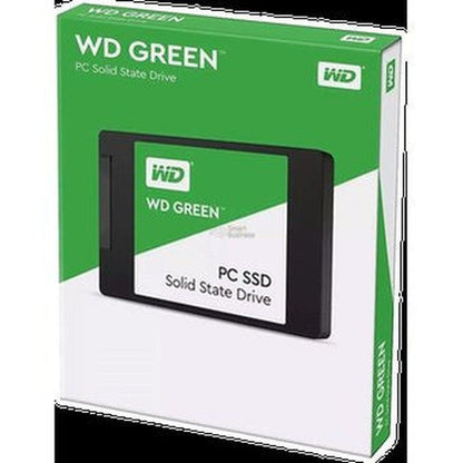 WDS240G3G0A-UNIDAD DE ESTADO SOLIDO WESTERN DIGITAL GREEN, WDS240G3G0A, 240GB, SATA 6GB/S, 2.5", 7MM.-WESTERN DIGITAL-SMART BUSINESS STORE