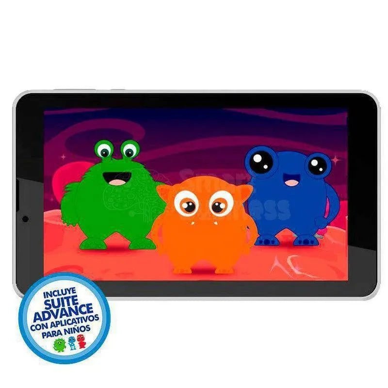 Tablet Advance Intro Tr7988, 7" Ips 1024X600, Android 10 Go, 3G, Dual Sim, 16Gb, Ram 1Gb. - SMART BUSINESS