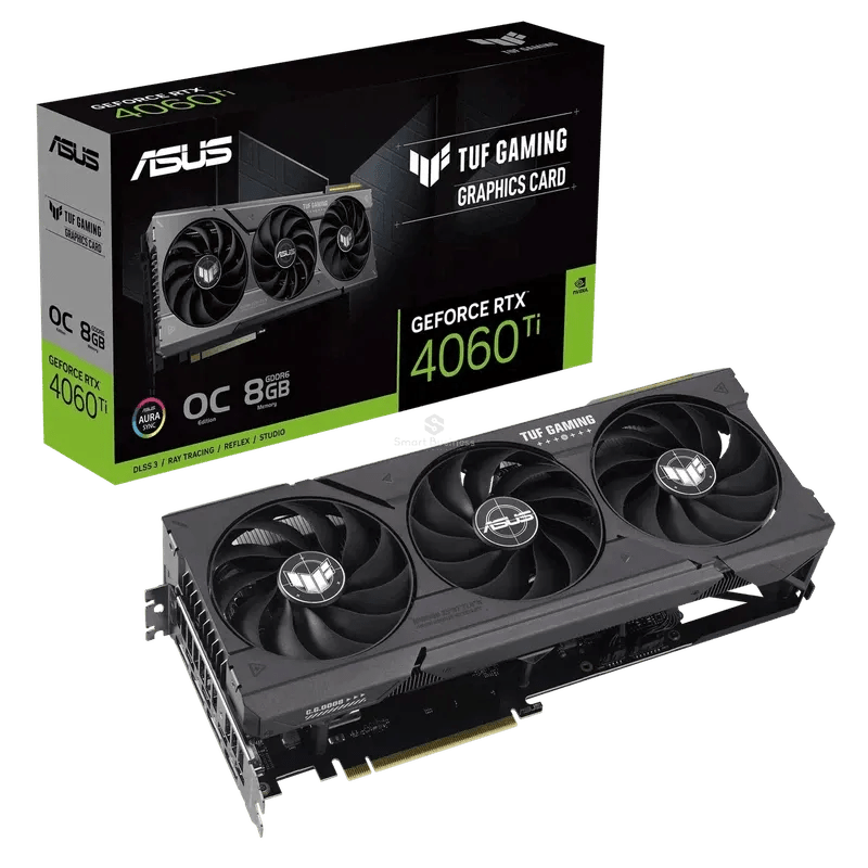 Tarjeta Gráfica Asus TUF Gaming GeForce RTX 4060 Ti 8GB GDDR6 OC, PCI-E 4.0 - SMART BUSINESS