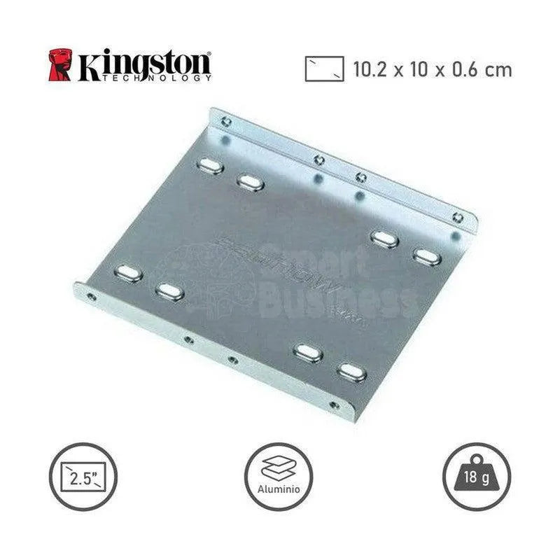 Bracket Kingston Sna-Br2/35 Para Discos 2.5" A 3.5", Con Tornillos (Sna-Br2/35) - SMART BUSINESS