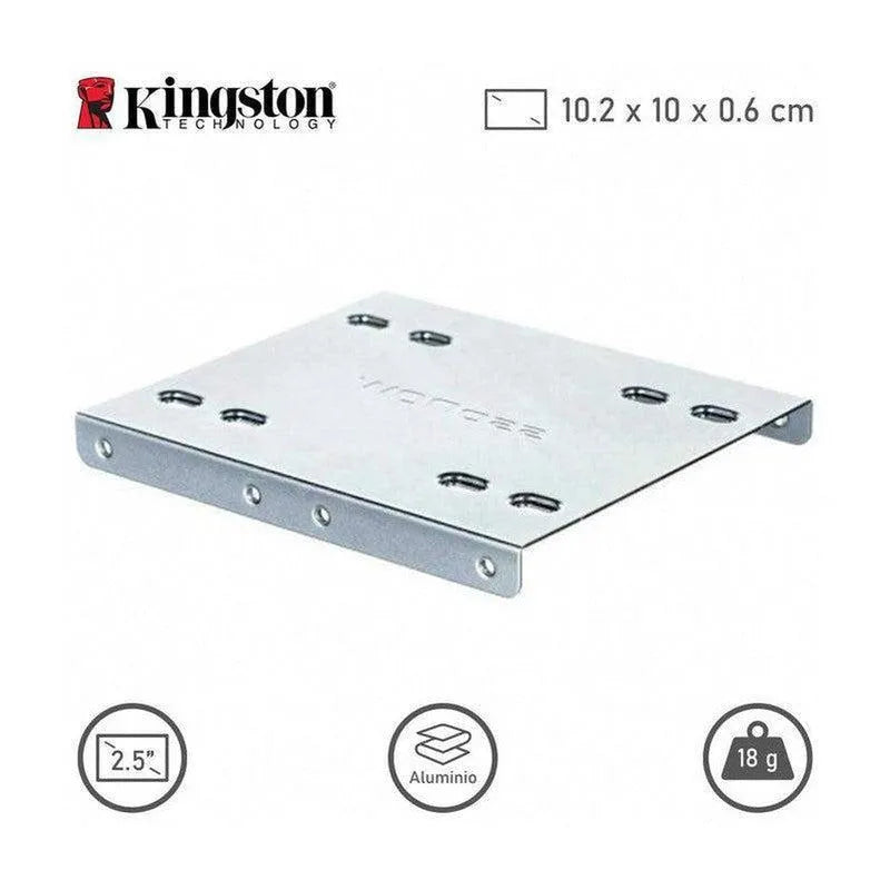 Bracket Kingston Sna-Br2/35 Para Discos 2.5" A 3.5", Con Tornillos (Sna-Br2/35) - SMART BUSINESS