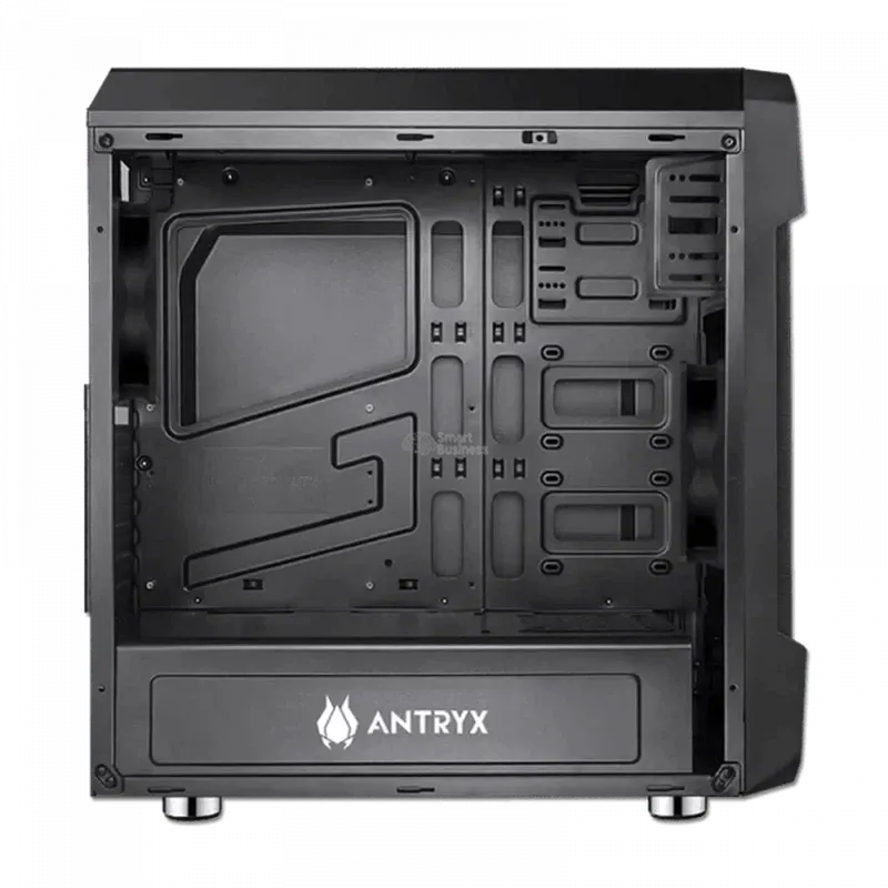 Case Antryx Rx 350 Fuente 600W, Con Panel Lateral De Vidrio Templado, 1 Ventilador, 3 Puertos Usb, Color Negro (Ac-Rx350K3-600Cp) - SMART BUSINESS