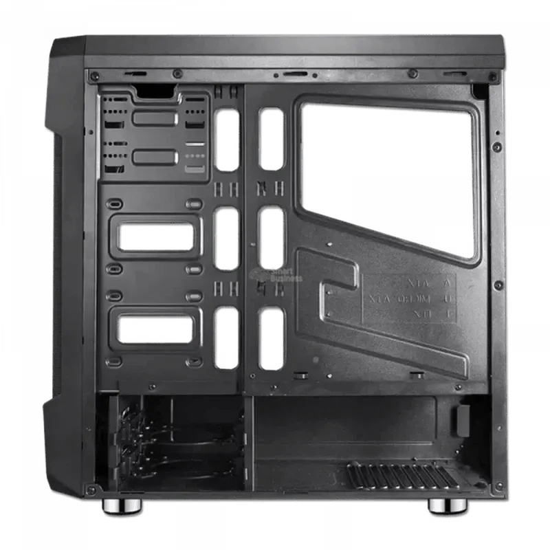 Case Antryx Rx 350 Fuente 600W, Con Panel Lateral De Vidrio Templado, 1 Ventilador, 3 Puertos Usb, Color Negro (Ac-Rx350K3-600Cp) - SMART BUSINESS