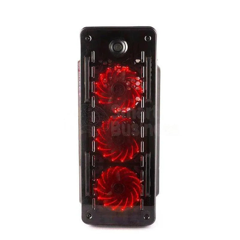 Case Gamer Gamemax Starlight Rojo Mid Tower Con Fuente 550W - SMART BUSINESS