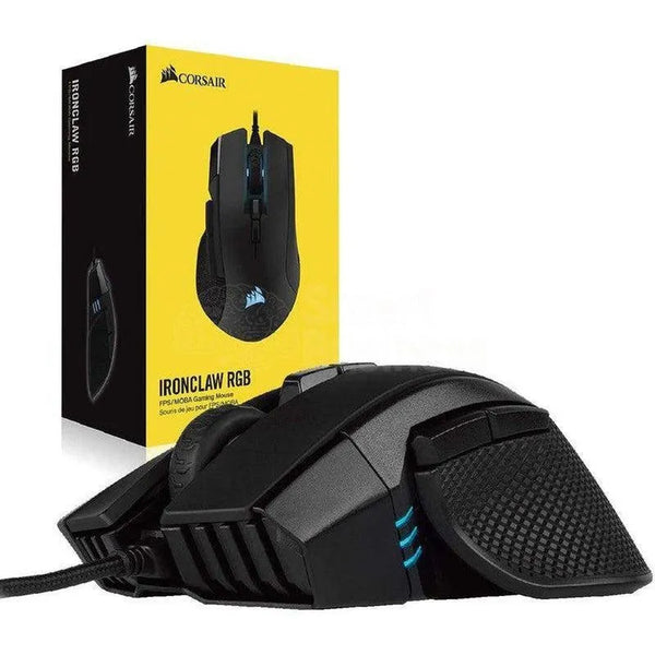 Corsair Mouse Corsair Ironclaw - Usb 2.0 - Óptico - 7 Botón(Es) - Negro - Cable - 18000 Dpi - SMART BUSINESS