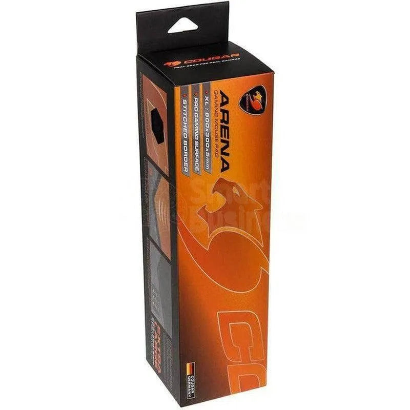 Cougar Alfombrilla Para Ratón De Juego Cougar Arena - 800Mm X 300Mm Dimensión - Negro - Tela, Caucho Natural - Resistente Al Agua, Resistente Al Agua, Antideslizante, Resistente A Salpicaduras - SMART BUSINESS