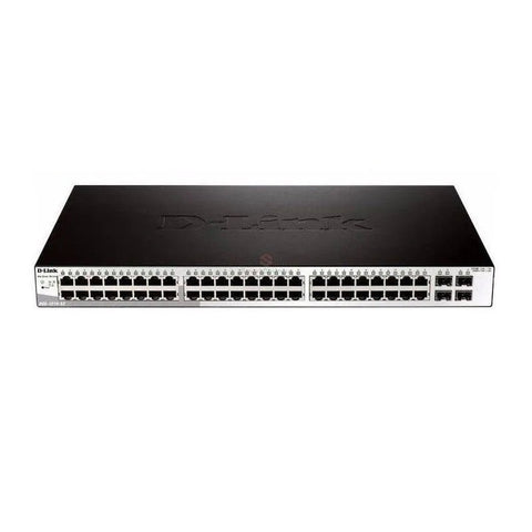 Switch Smart D-Link Dgs-1210-52, 48 Rj-45 Lan Gbe, 4 Puertos Dual-Speed Sfp. - SMART BUSINESS