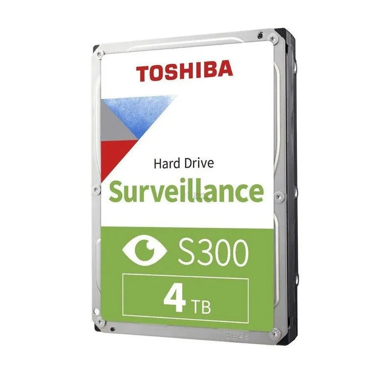 Disco Duro Toshiba 4Tb Vigilancia S300 I 128Mb I 5400Rpm Surveillance (Hdwt140Uzsvar) - SMART BUSINESS