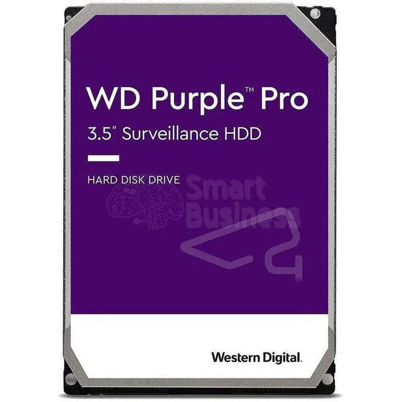 Disco Duro Western Digital Wd Purple Pro 12Tb, Sata 6.0 Gb/S, 256Mb Cache, 7200 Rpm, 3.5". - SMART BUSINESS